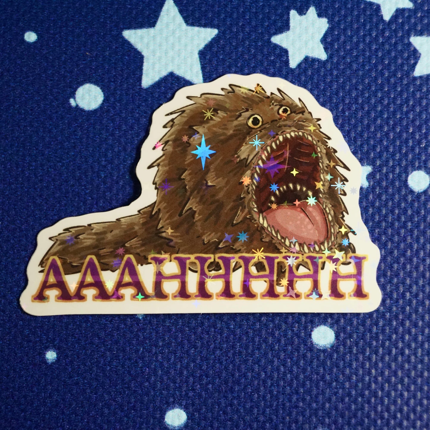 Fizzgig Holographic Sticker