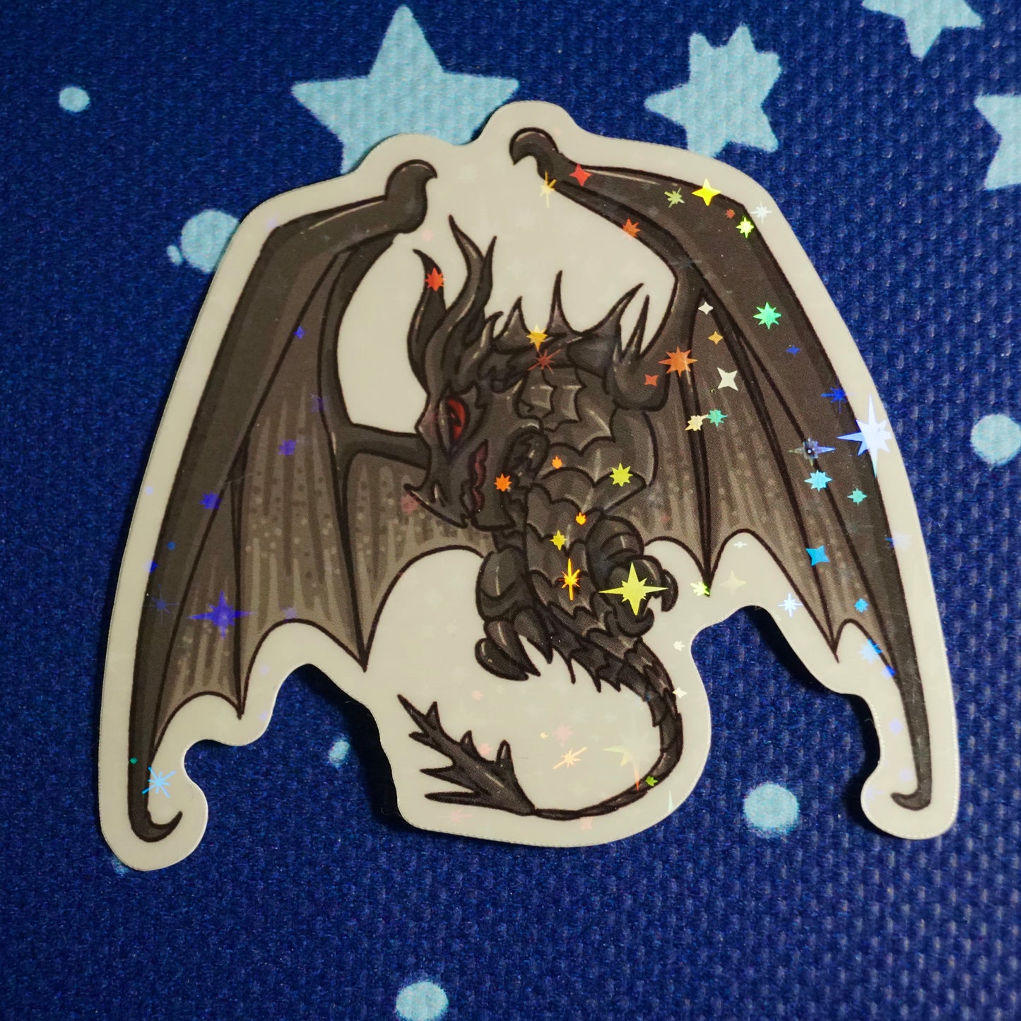 Alduin Holographic Sticker