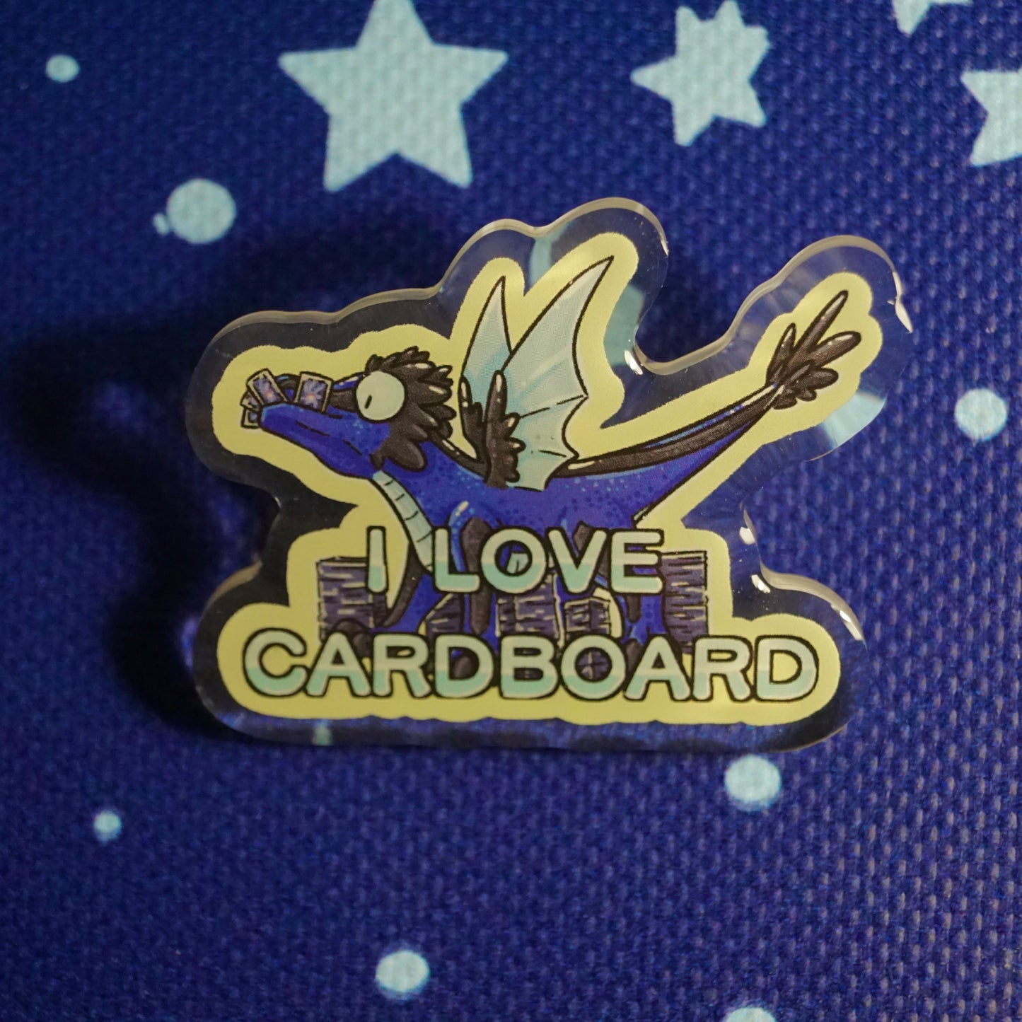 I Love Cardboard Esdira Pin