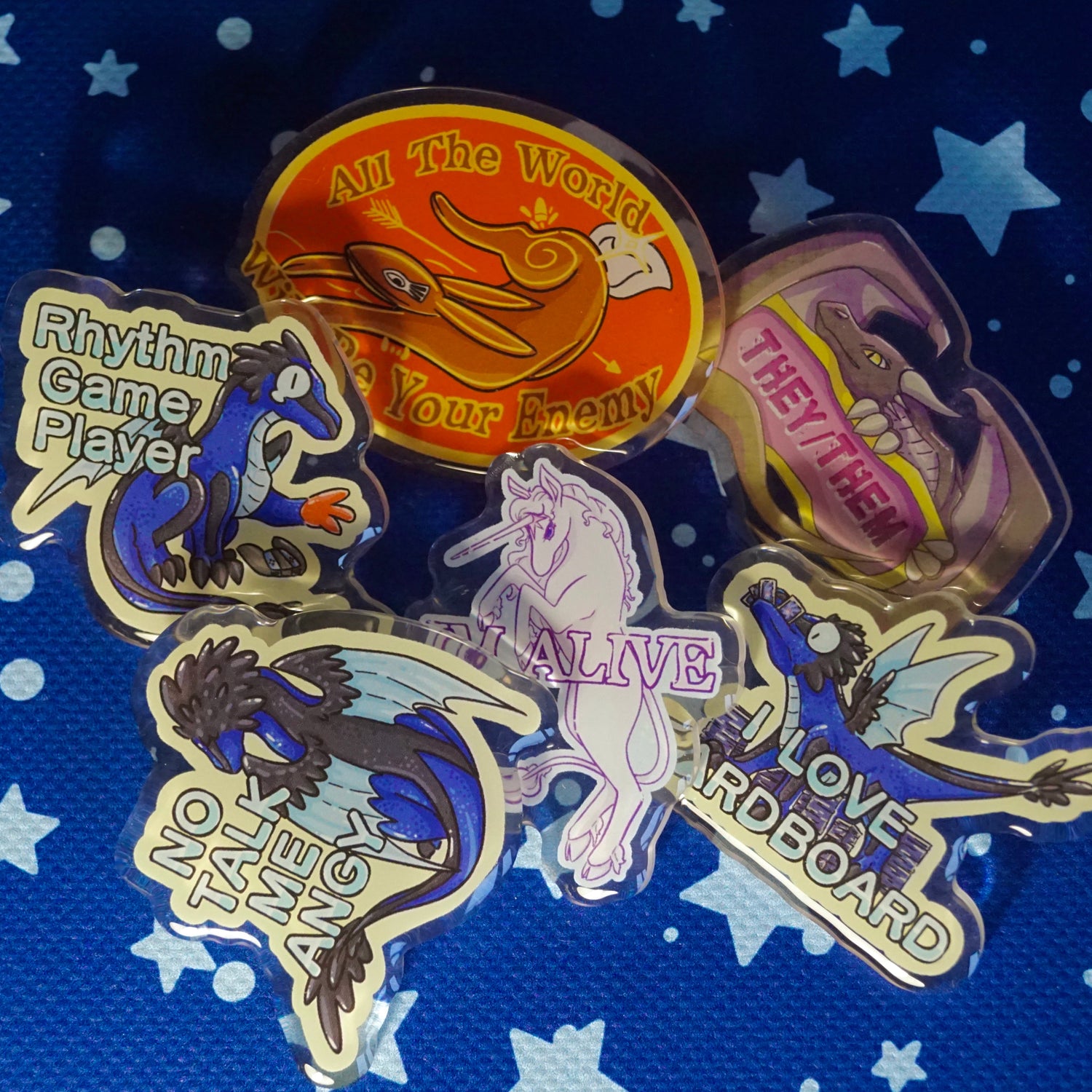 Acrylic Pins