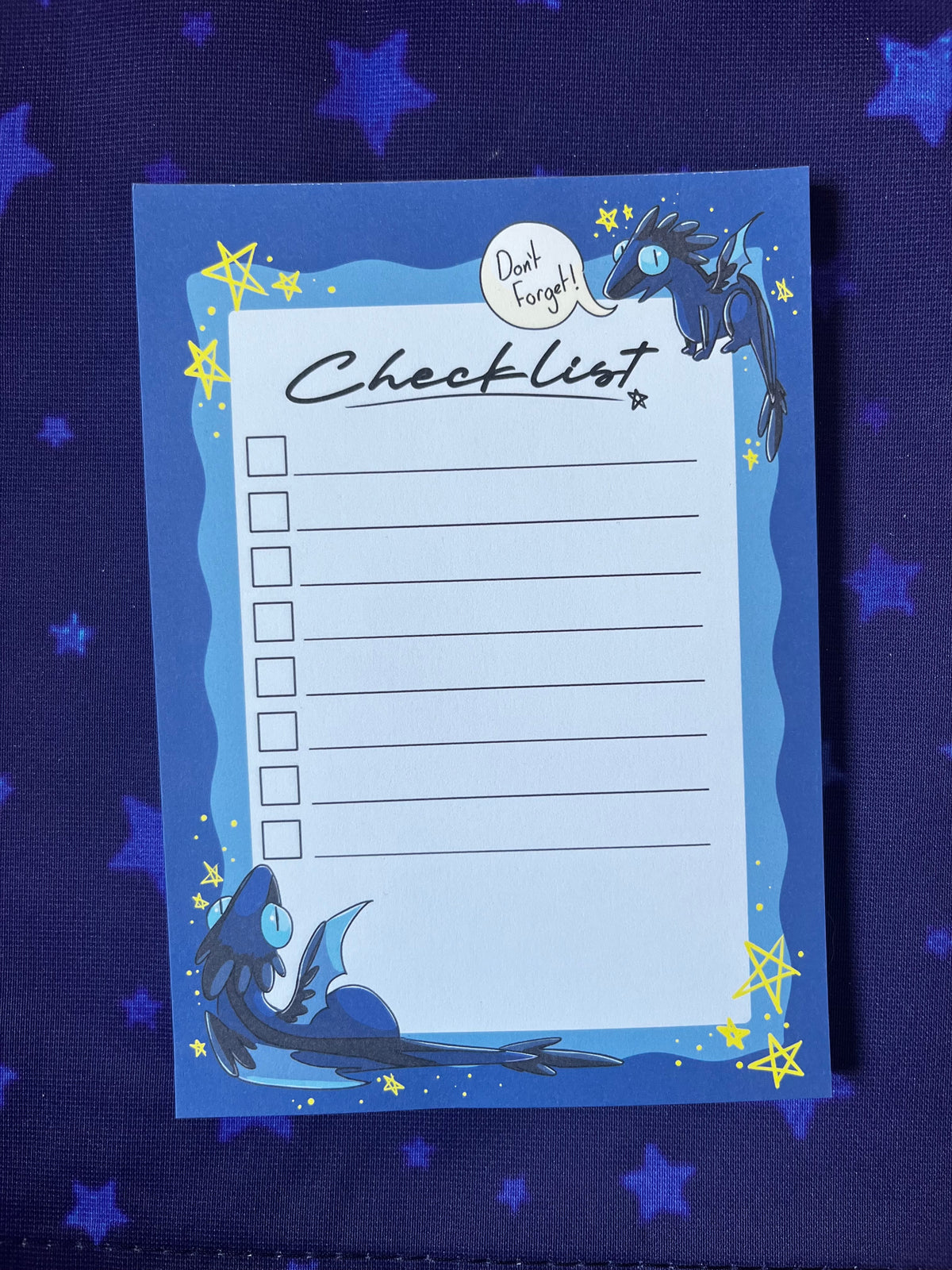 Checklist Memopad