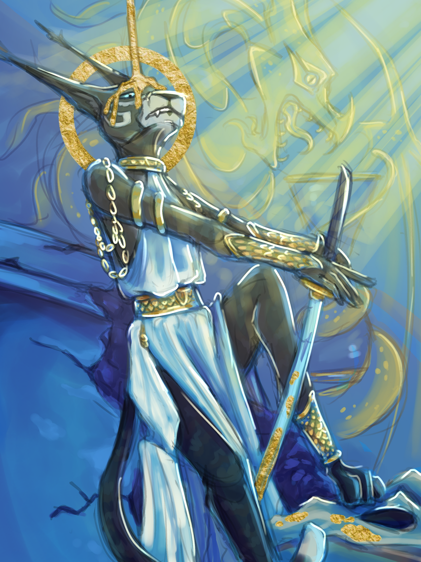 Dragonborn A5 Art Print