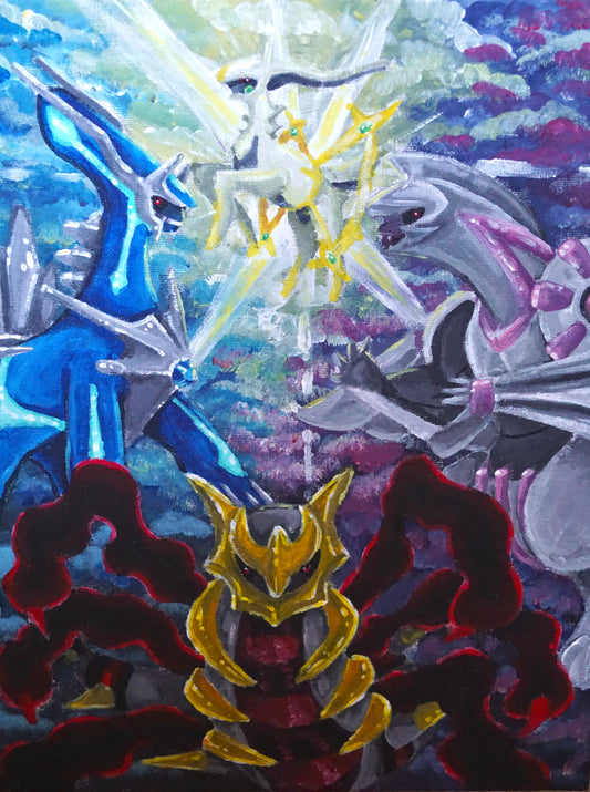 Sinnoh A5 Art Print