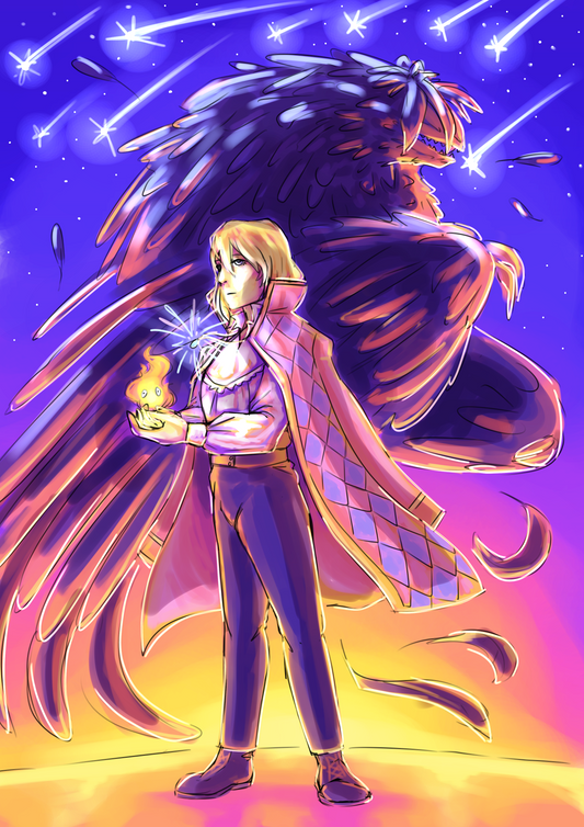 Howl A5 Art Print