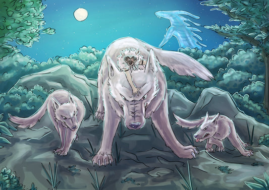 Mononoke A5 Art Print
