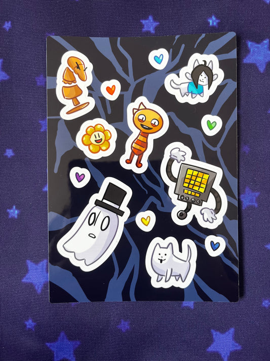 Undertale Sticker Sheet