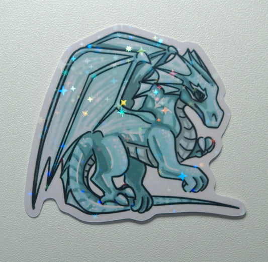 Bahamut Holographic Sticker