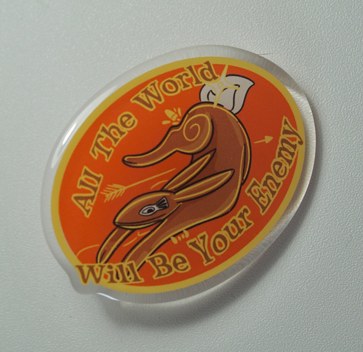 All The World Pin