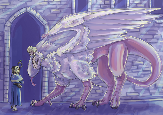 Chimera A5 Art Print