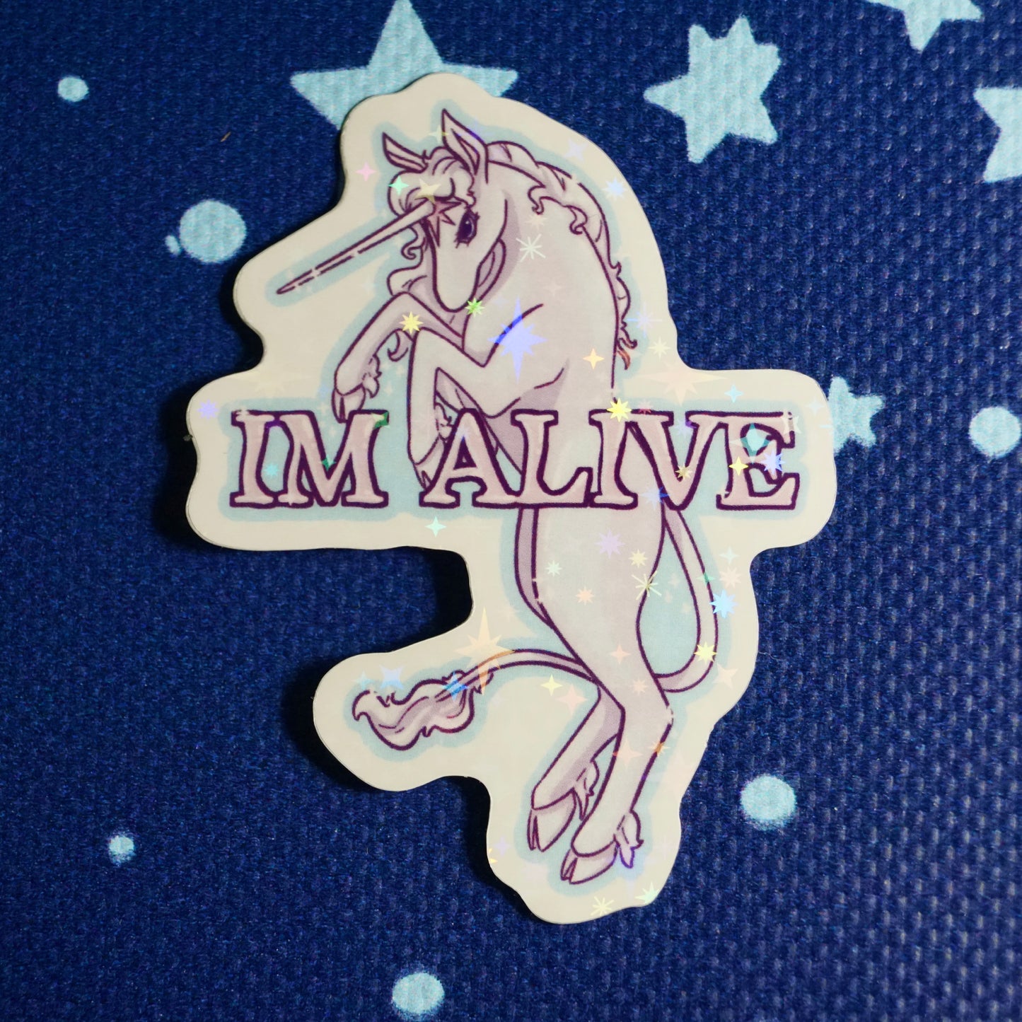 I’m Alive Holographic Sticker