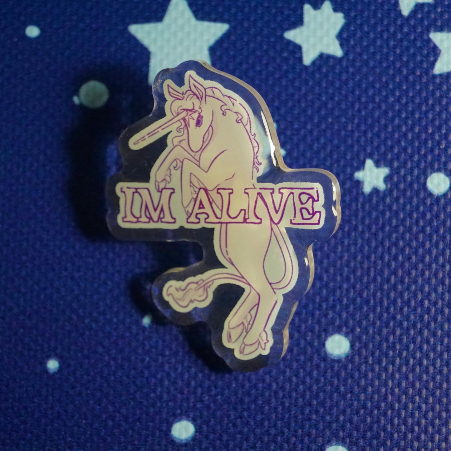 I'm Alive Pin