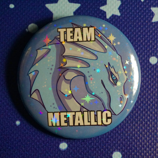 Team Metallic Badge