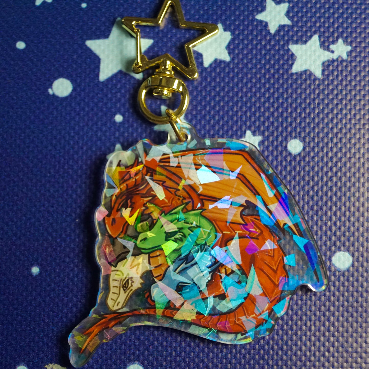 Tiamat Holographic Charm