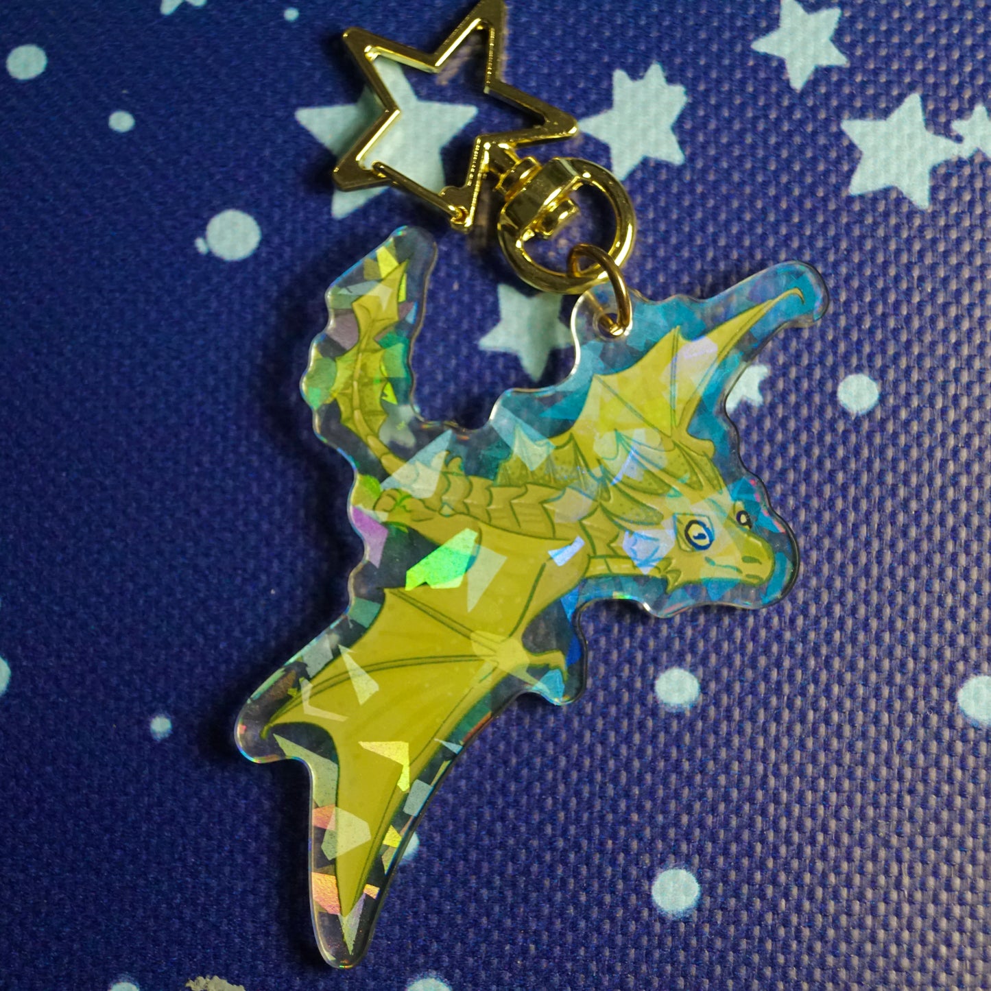 Blood Dragon Holographic Charm