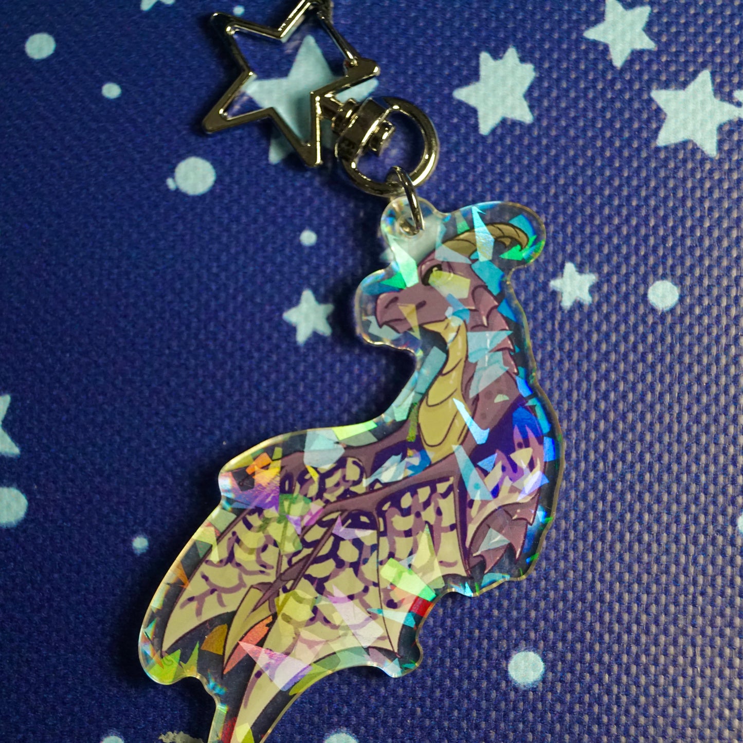 Legendary Dragon Holographic Charm