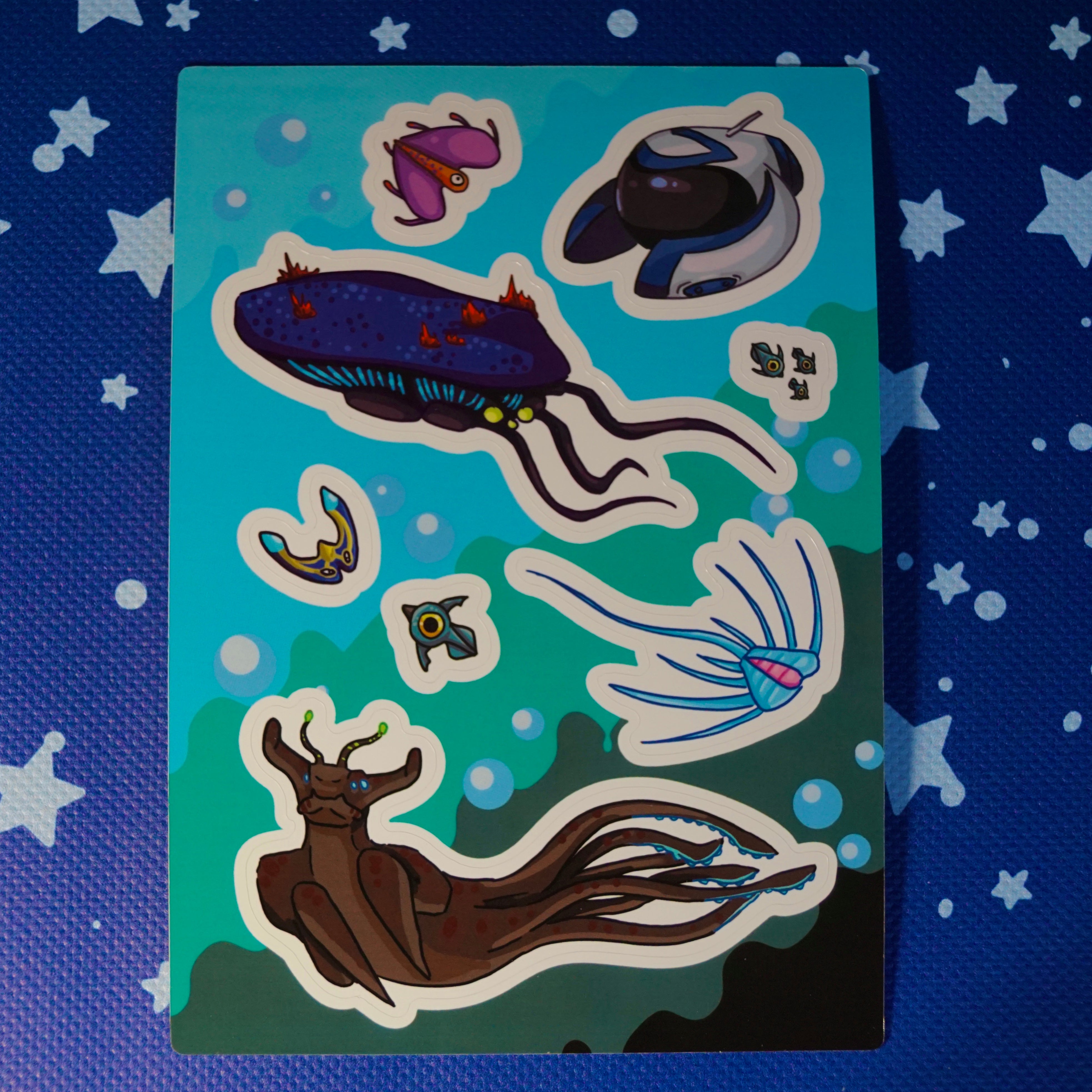 Subnautica Sticker Sheet – EmmaLauRich