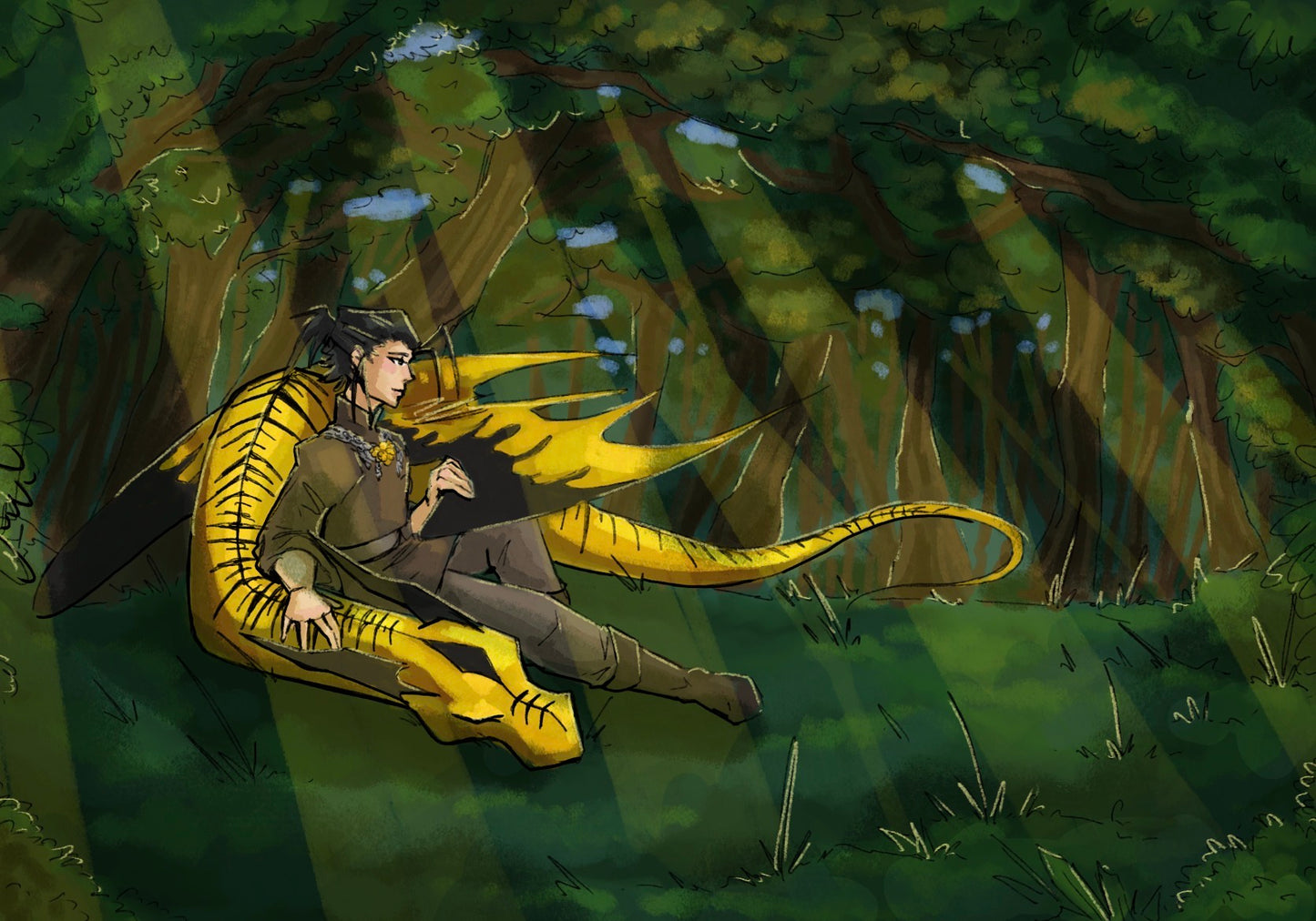 Kagera and Arius Mini Print