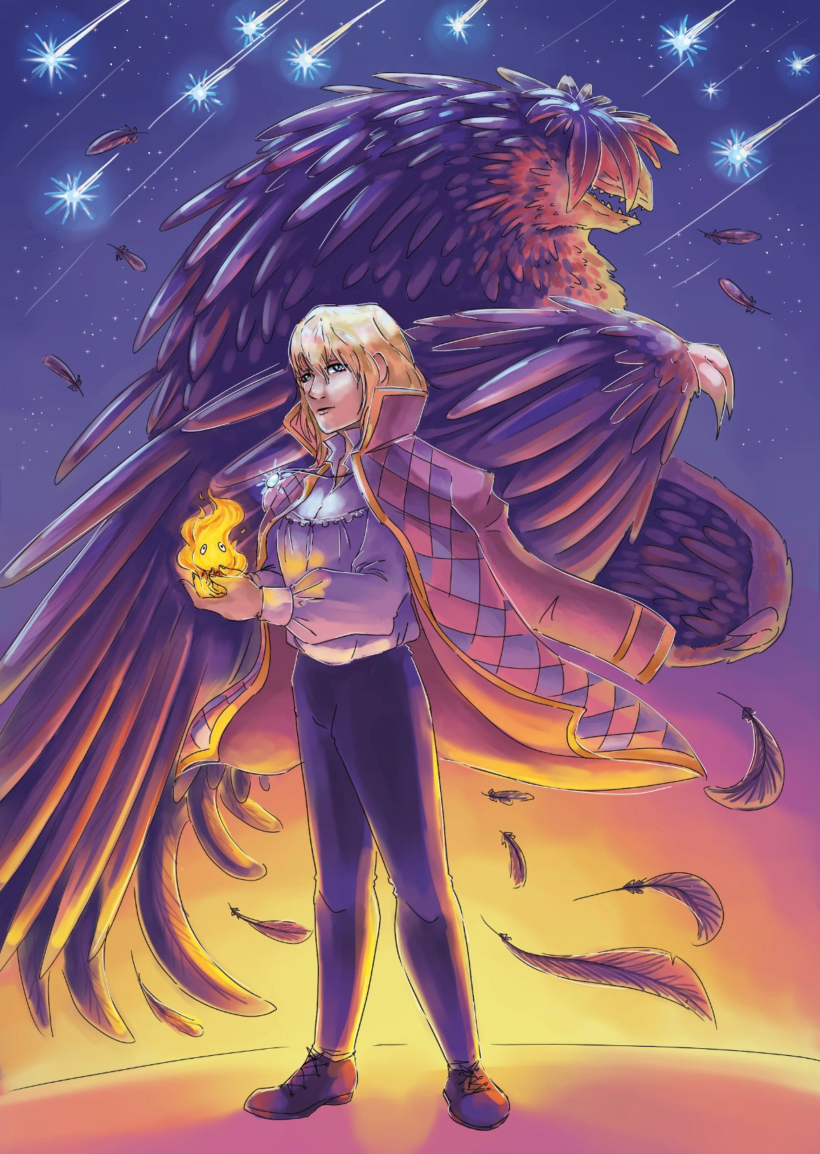 Howl Art Print
