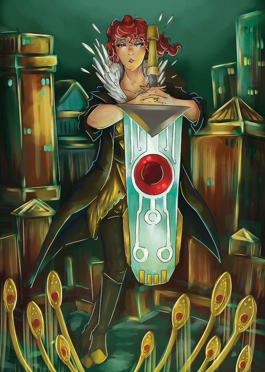 Transistor Art Print