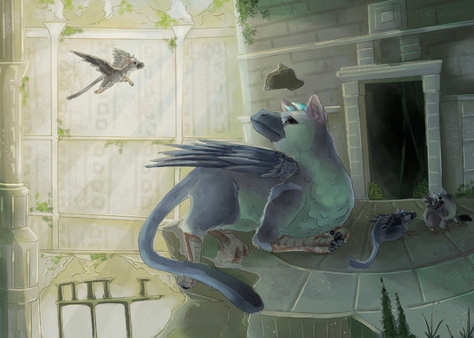 Last Guardian Art Print