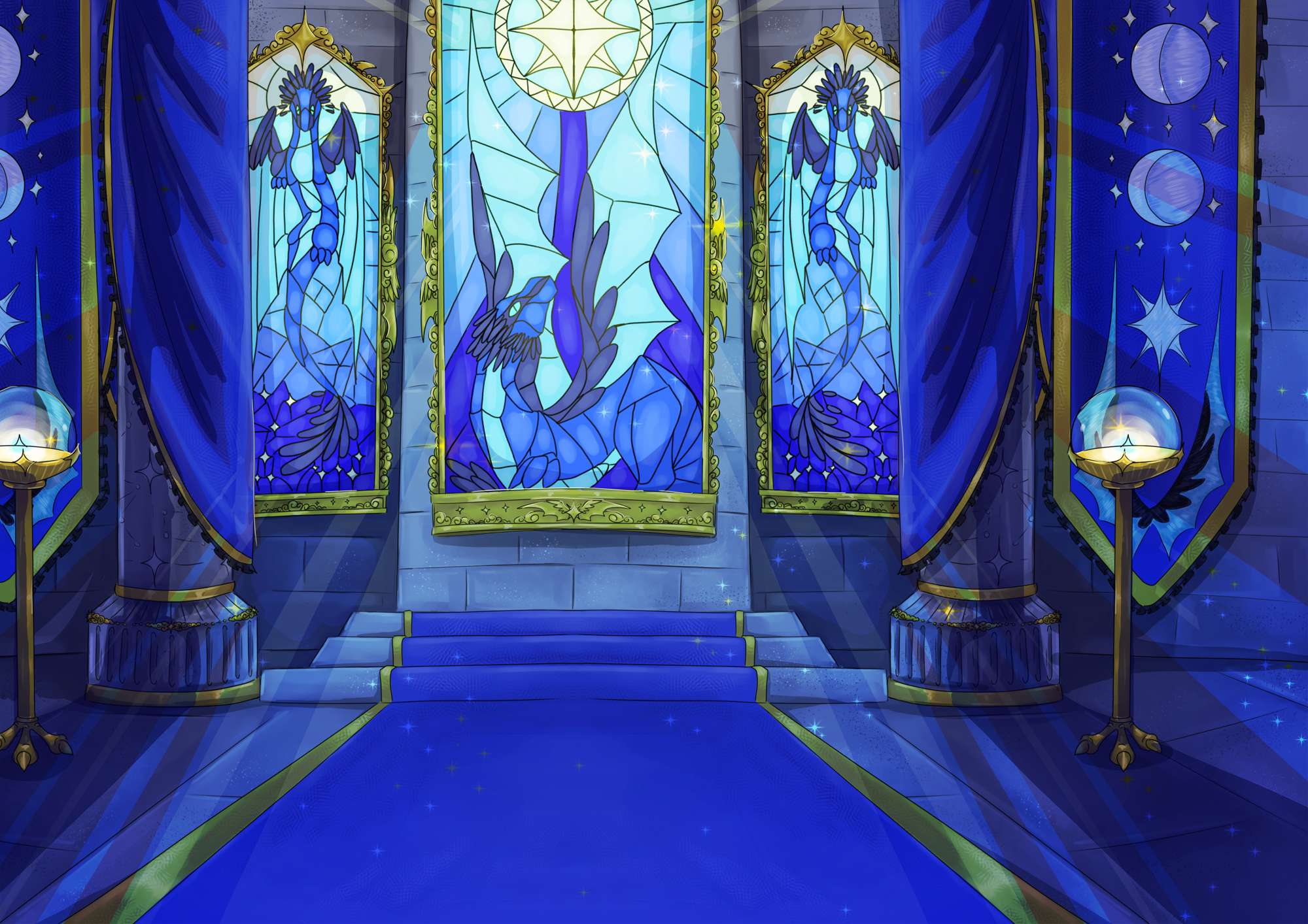 Throne Room Background for EsdiTheQueen